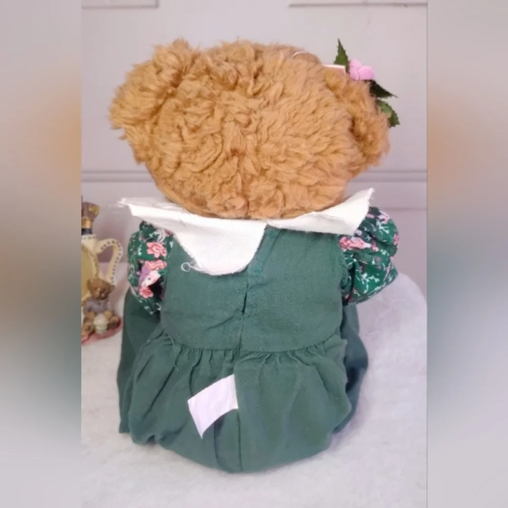 Vintage Teddy Bear Door Stopper w/Teddy Bear 